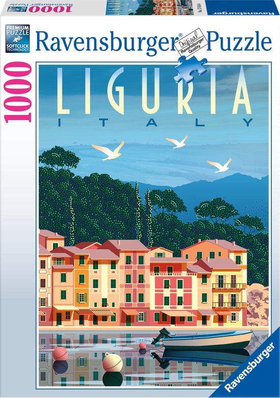 Ravensburger Postcard from Liguria Puzzle - 1000 Pieces