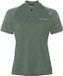 VAUDE Women's Tamaro HZ Shirt IV, agave, korte mouw, maat 38