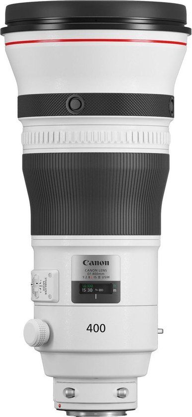 Canon EF 400mm f/2.8L IS III USM Lens - Canon EF Mount - Black/White