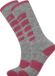 ZIGZAG Skisocken Znow Unisex Roze Kniehoogte Wol/Polyacryl/Polyamide/Polyester/Elastaan Schoenmaat 29-32