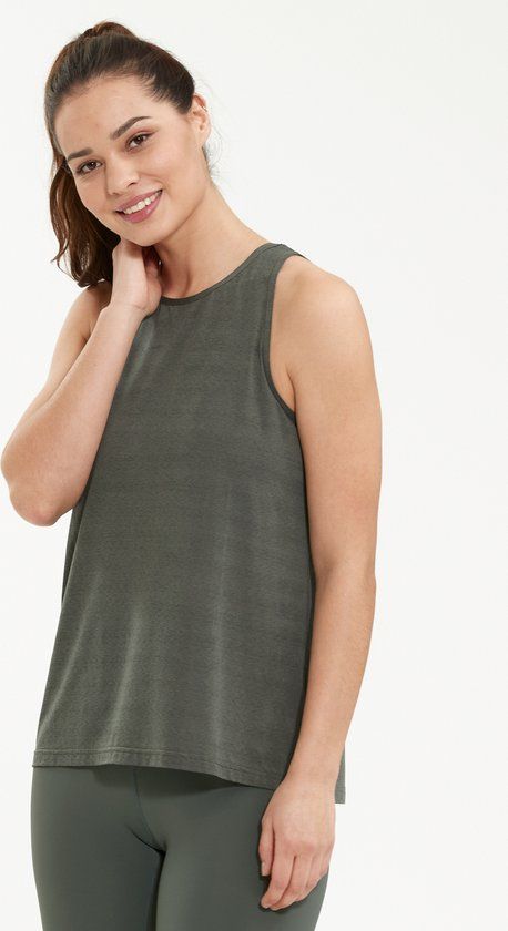 Athlecia Tanktop MOTA - Army - Women - Size 36 - Fitness & Training