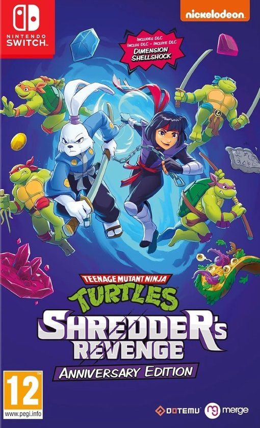 merge games Teenage Mutant Ninja Turtles: Shredder's Revenge - Anniversary Edition - Nintendo Switch