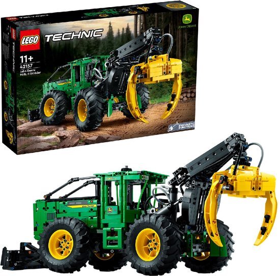 lego John Deere 948L-II houttransportmachine