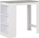 Maison Exclusive Table de bar blanc 110 x 50 x 103 cm