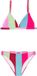 Protest Prtabby Jr – Triangel bikini set Meisjes – Gestreept – Loud Pink – Maat 104