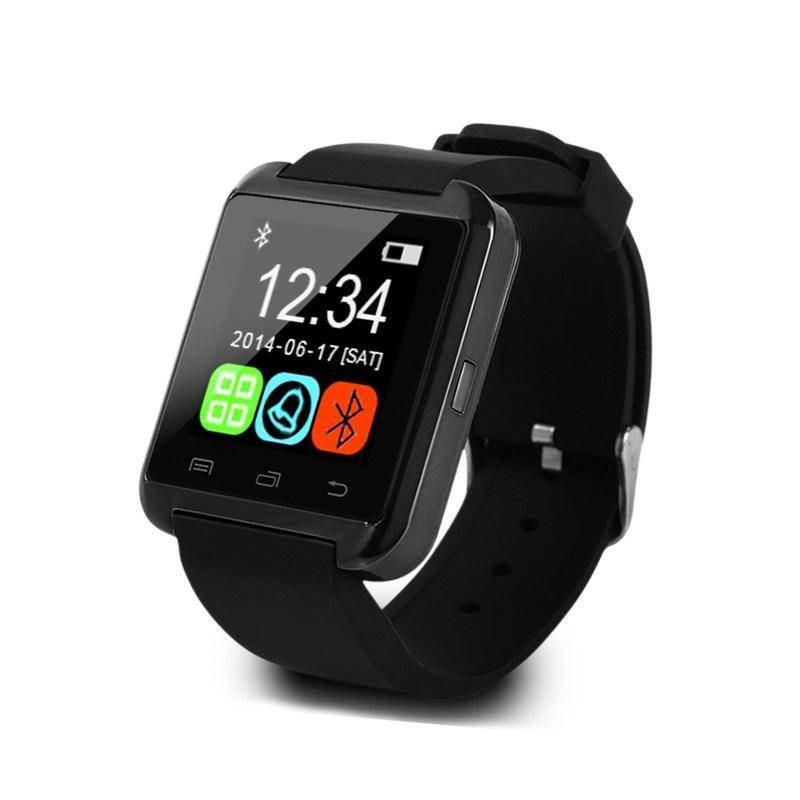 Stuff Certified U80 Smartwatch Smartphone Fitness Sport Activity Tracker Horloge OLED Android iPhone Samsung Huawei Zwart