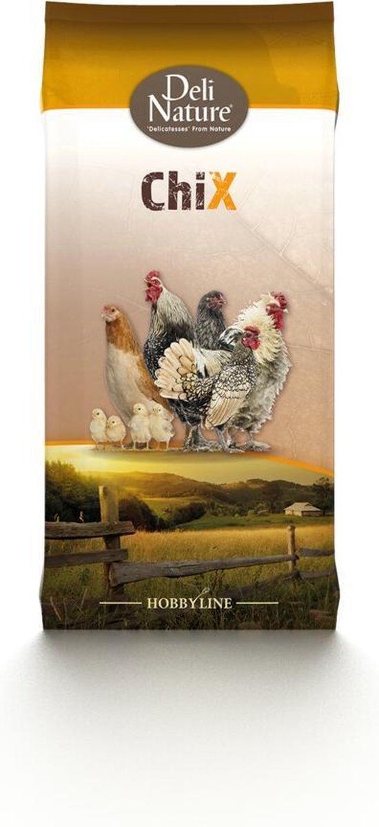 DELI NATURE Hobby X-line ChiX Start Meel 20 kg
