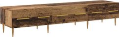 Bois ancien meuble TV 150 x 36 x 30 cm Bois traité