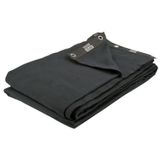 Showgear Backdrop Stagemolton 320 g/m² Noir - 600 x 600 cm (L x H)