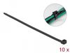 Delock Cable Ties L 500 x W 8.8 mm 10 pieces black