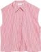 comma blouse rayée rose