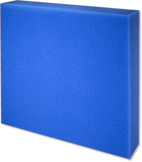 JBL Schuimstof Blauw Fijn 50x50x10CM