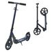 VEVOR Scooter (2 wielen) voor kinderen vanaf 8 jaar, stadsscooter, kinderscooter, straatscooter met in hoogte verstelbaar stuur en antislip platform, opvouwbare step tot 100 kg, zwart + paars