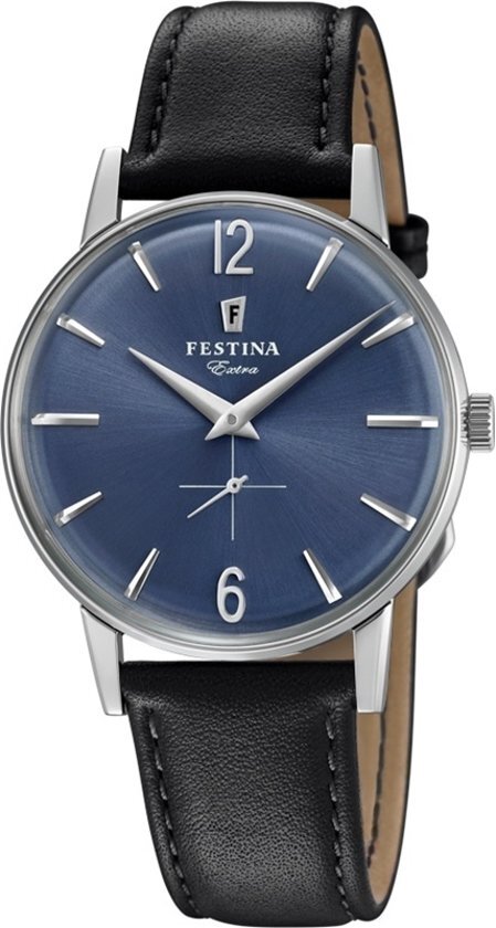 Festina F20248/3 horloge heren - zwart - edelstaal