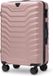 Wings PEAFOWL Collectie - Valise de voyage moyenne - 24 pouces - Or rose - ABS+ - Roues 360°