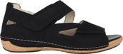 Waldläufer Heliett - sandale femme - Noir - taille 38.5 (EU) 5.5 (UK)