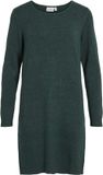 VILA VIRIL L/S KNIT DRESS NOOS Dames Mini jurken Ponderosa Pine