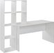 Wohnling Bureau wit 170 cm lang 144 cm hoog