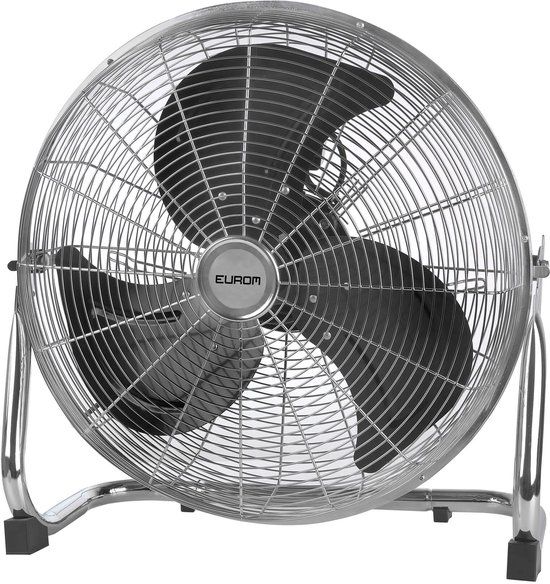Eurom HVF18-2 Professionele Vloerventilator - 46 cm - 120W - Zilver