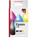 Quantore Cartouche d'encre alternative pour Epson 603XL noir + 3 couleurs