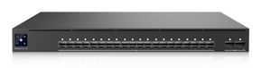 Ubiquiti UniFi Enterprise Audio/Video EAV-Fiber - Commutateur - L3 - Géré - 20 x 10 Gigabit SFP+ + 2 x 100 Gigabit QSFP28 - Montage en rack