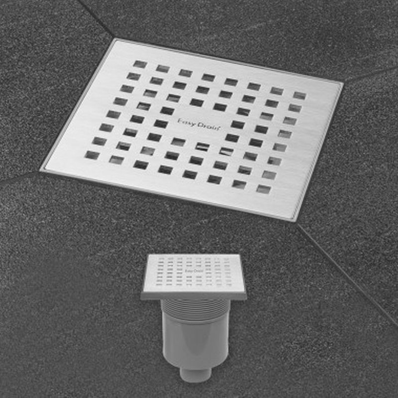 Easy Drain Aqua Quattro vloerput 15x15cm - RVS