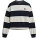 Superdry Athletic Essentials Stripe Losvallend Damessweatshirt