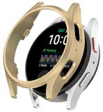 Wigento Samsung Galaxy Watch 7 40mm Plastic PC Watch Case/Protective Cover, Gold