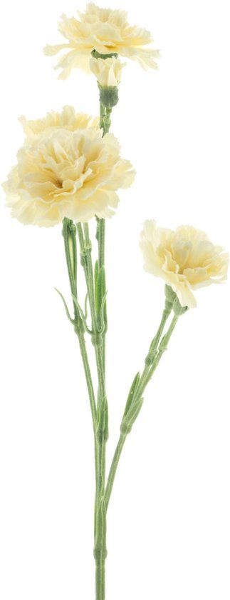 Erutan avon Dianthus Charly beige 62 cm kunstbloem