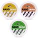 3 Rasozero 3 scheerzeep Agrumella, Spiffo, Barbacco. Complete set