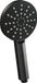 BRAUER Douche noire thermostatique encastrée douche de pluie avec boutons poussoirs SET 60