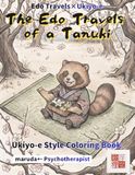 Tanuki Coloring Book: Kawaii Edo Journey Vol.4