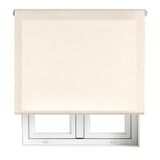 Blindecor Premium lichtdoorlatend rolgordijn op maat | linnen kleur | rolgordijn 155 x 190 cm (breedte x hoogte), stofgrootte 152 x 185 cm, lichtdoorlatend, 38 mm buis, sterker en elegant