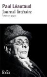 Journal Gallimard Journal littéraire: choix de pages Paperback