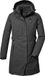 Killtec KOW 303 Dames Parka - Dames Parka - Anthracite Melange - Maat 38