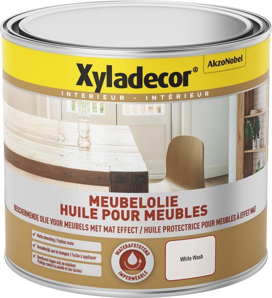 Xyladecor Meubelolie - White Wash - 0.5L