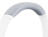 SOULWIT Eiwit lederen Hoofdband Cover voor Sony WH-CH710N/WHCH710N/WHCH710/CH710 Hoofdtelefoon (Niet geschikt voor WH-CH700N/WH-CH720N), Vervanging Headband pad Reparatie deel - Grijs