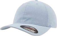 Flexfit Urban Classics Garment Washed Dad Flexfit Pet S/M Blauw