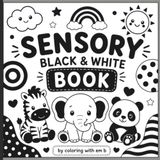 Sensory Book: A High Contrast Book For Newborns