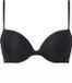 Calvin Klein dames push up plunge BH - beugel BH - zwart