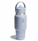 Hydro Flask Thermosfles met Riet 710 ml - Roestvrij Staal - Blauw