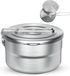 GELLDG Set de cuisine de camping - 1,5 litre Acier inoxydable