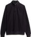 Superdry Essential Logo Sweatshirt Met Halve Rits Zwart L Man