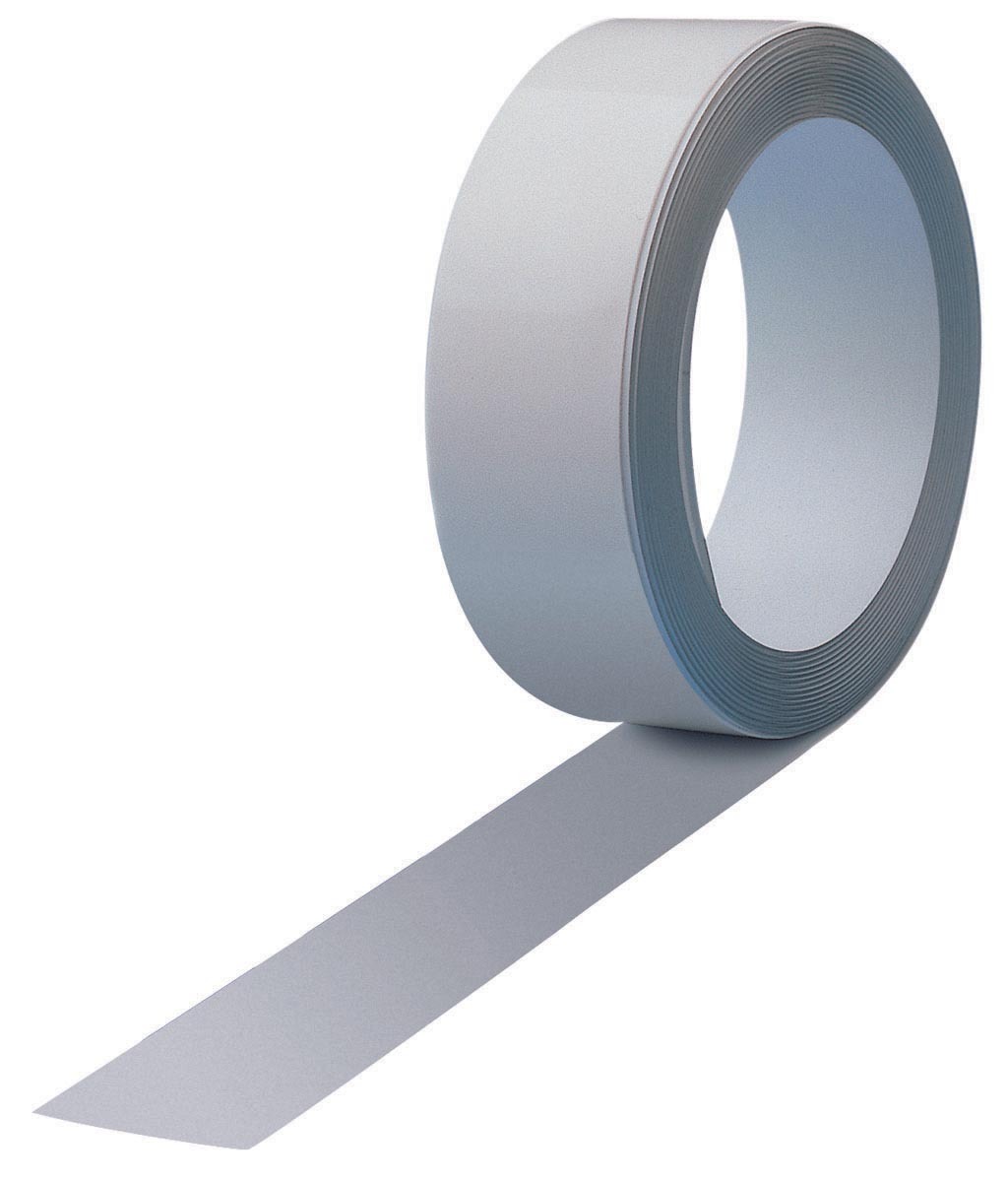 Maul Magneetband 5mx35mm zelfklevend wit