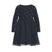 NAME IT MINI Robe A-line en coton bleu