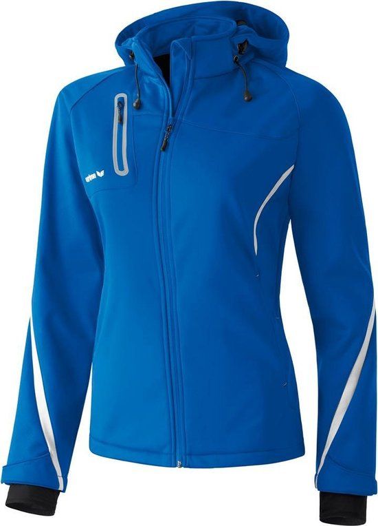 Erima Outdoor Softshell Jack Dames - Blauw Kobalt - Maat 48