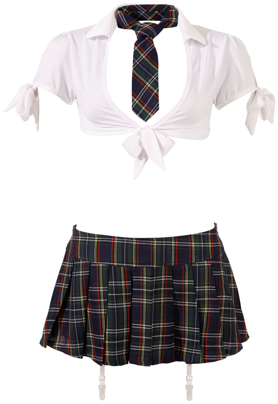 Cottelli Collection Schoolmeisjes Uniform XL