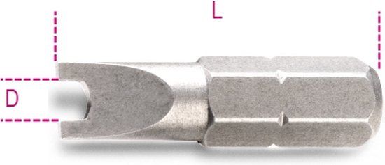 Beta Bits voor Spanner schroeven 861SP 8