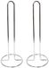 Porte-rouleau de cuisine chrome - Set de 2x pièces - 33 x 13 cm - Papier essuie-tout - Rouleau de cuisine - Acier inoxydable