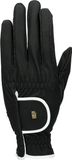 Roeckl Sports Paardrijhandschoen LONA, dames zomer handschoen, zwart/wit 8